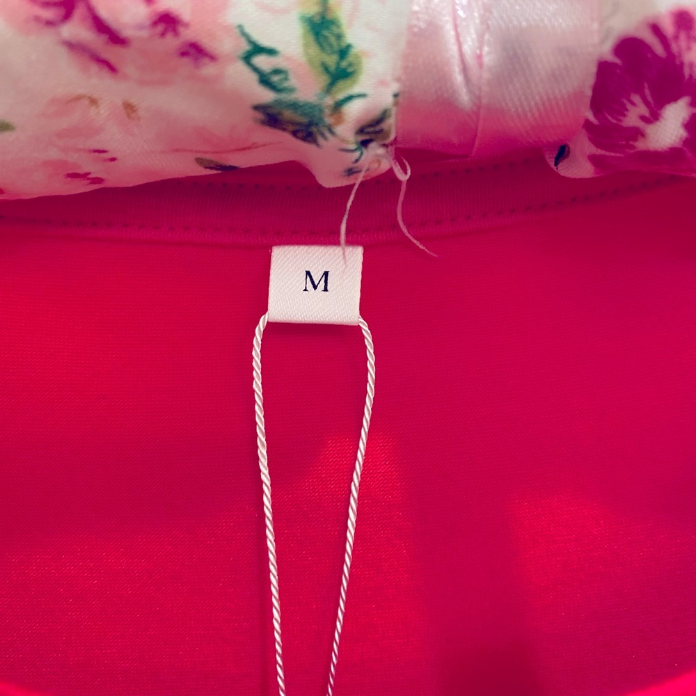 LONG SLEEVE DARK PINK TSHIRT - Picture 3 of 4